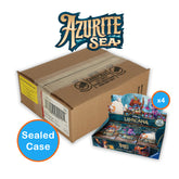 Disney Lorcana: Azurite Sea - Booster Box: Sealed Case (4 Boxes)